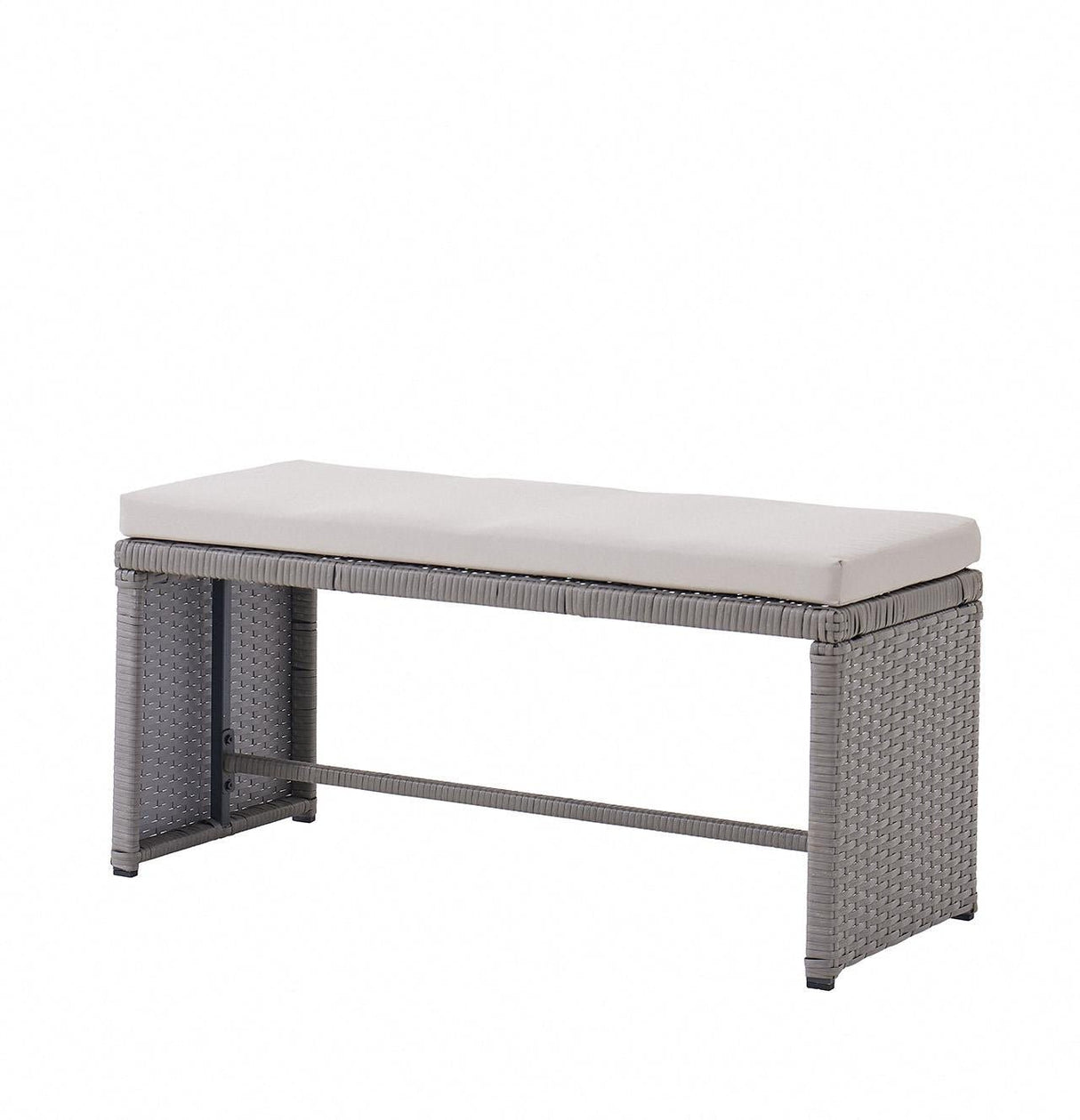 Maya 5 Piece Rattan Garden Set with Bench - TGC