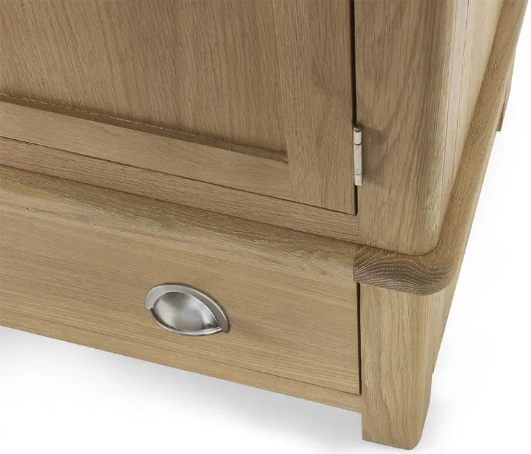 Memphis 2 Door 1 Drawer Double Wardrobe - Julian Bowen