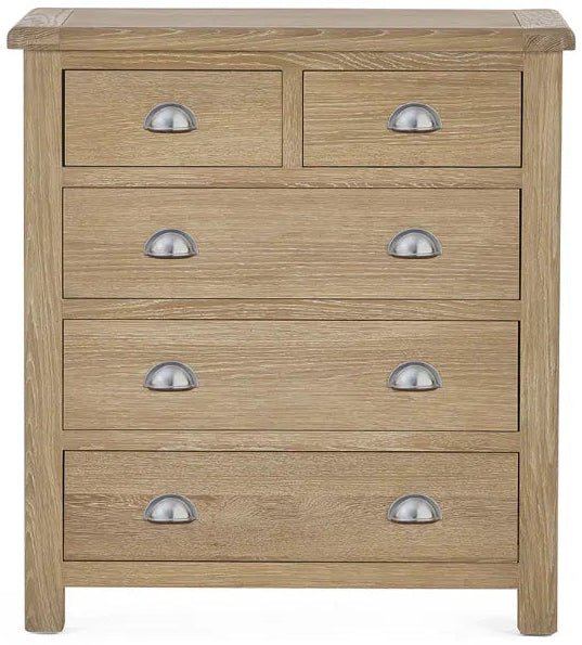 Memphis 3 + 2 Drawer Chest - Julian Bowen