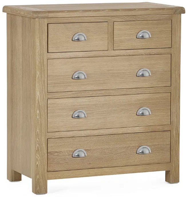 Memphis 3 + 2 Drawer Chest - Julian Bowen