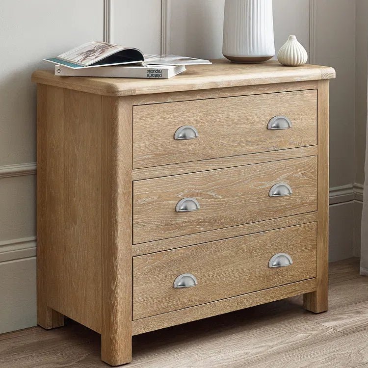 Memphis 3 Drawer Chest - Julian Bowen