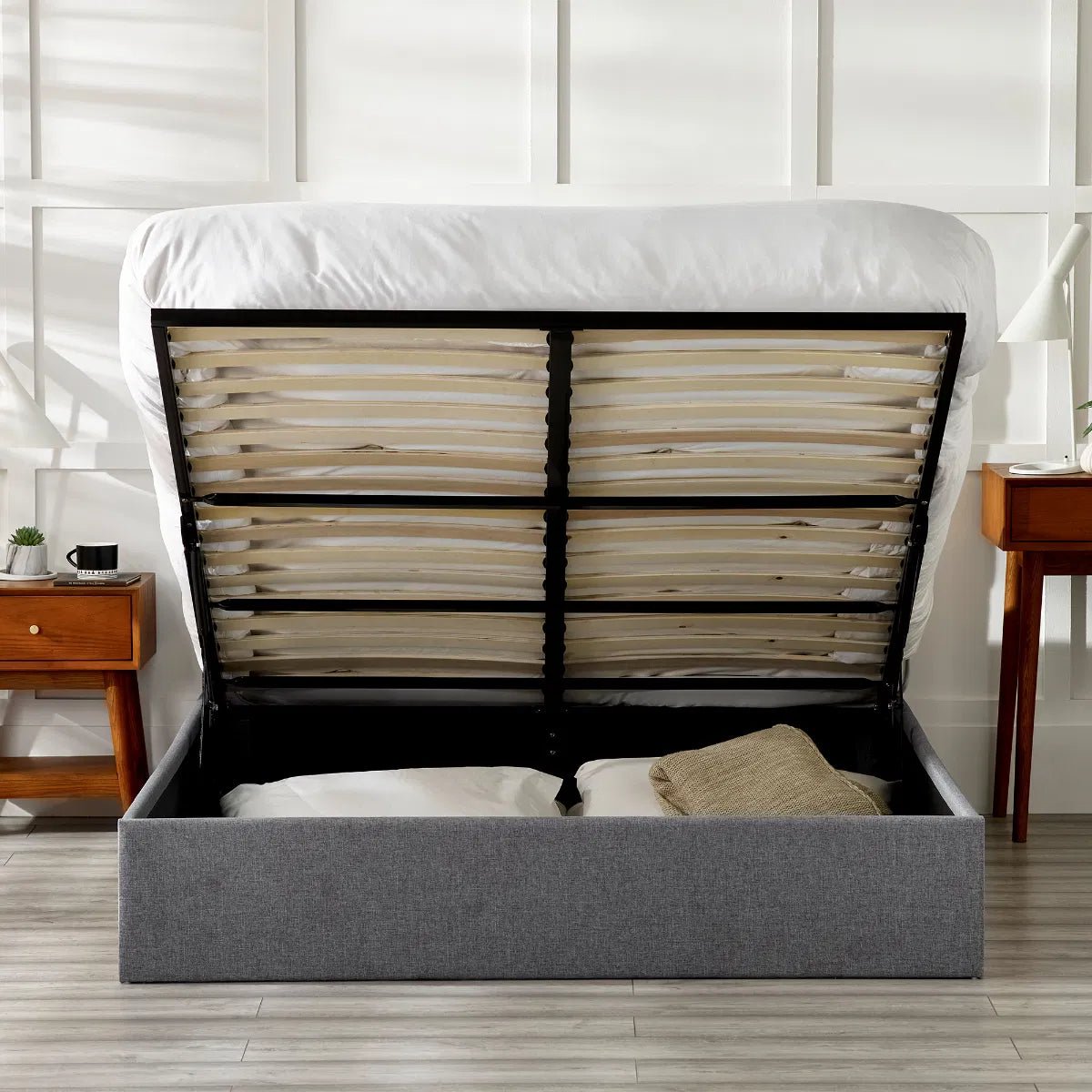 Merida Ottoman Storage Bed Frame - Julian Bowen