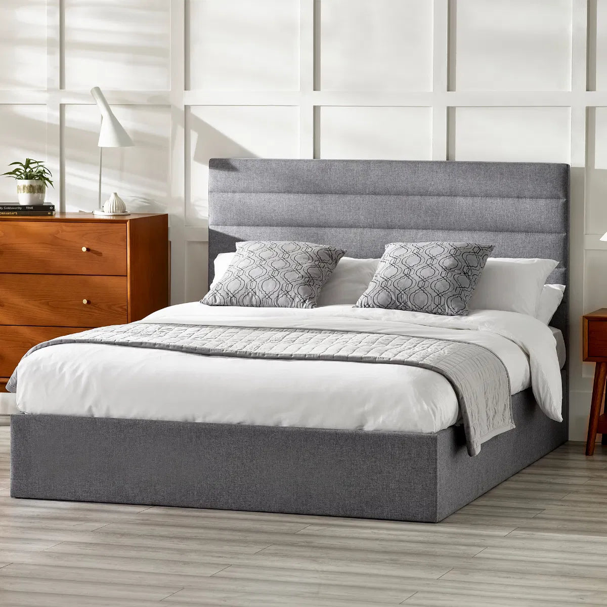 Merida Ottoman Storage Bed Frame - Julian Bowen