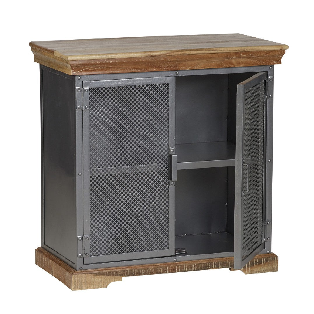Metropolis Industrial 2 Door Sideboard - Indian Hub