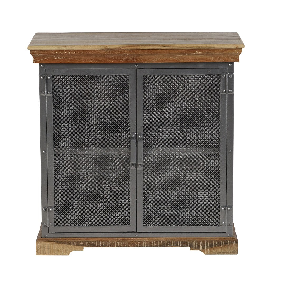 Metropolis Industrial 2 Door Sideboard - Indian Hub