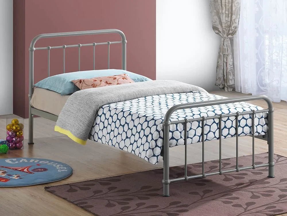 Miami Metal High Foot End Bed Frame - Time Living