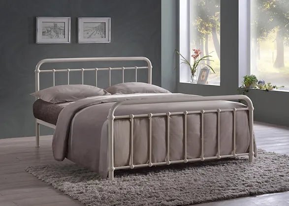 Miami Metal High Foot End Bed Frame - Time Living