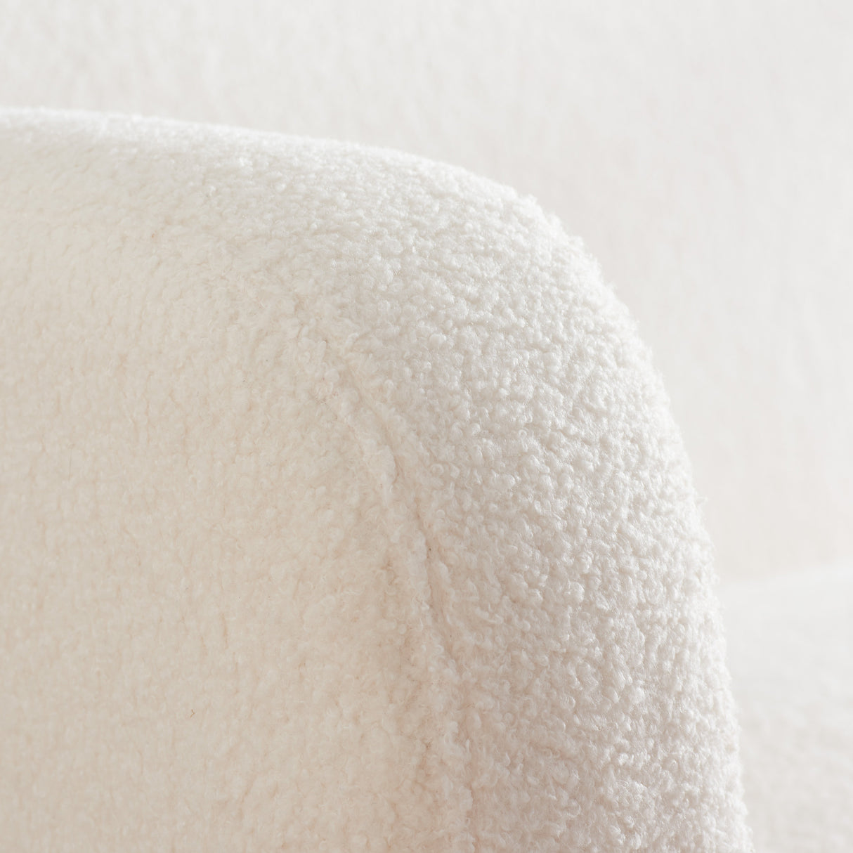 Micah Boucle Teddy Fabric Sofa Bed - Birlea