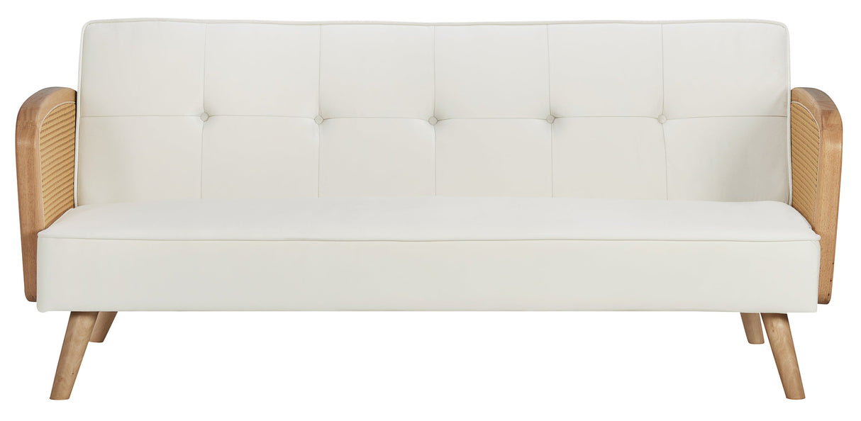 Mila 2 Seater Fold Flat Clic Clac Sofa Bed - Birlea