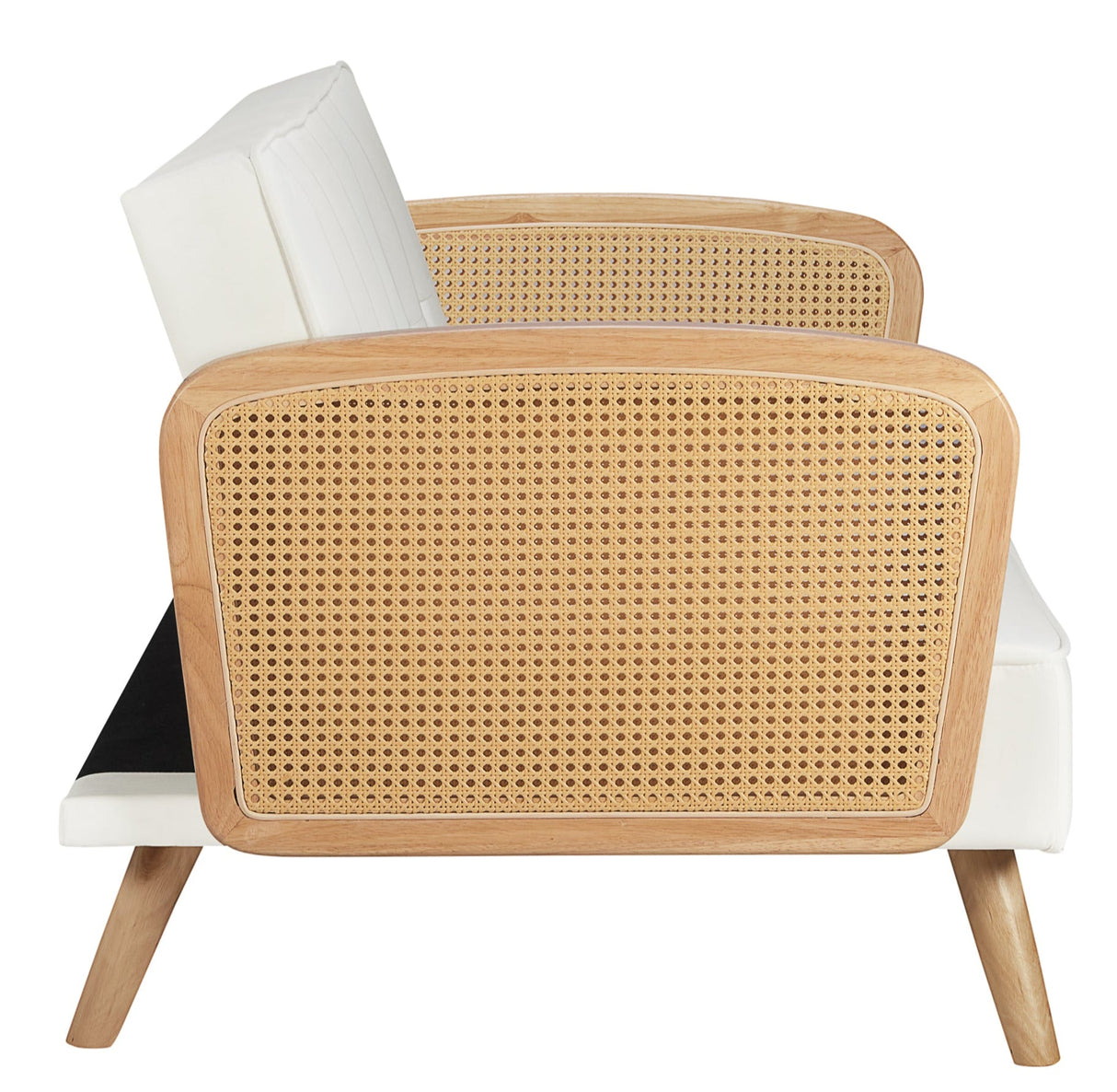 Mila 2 Seater Fold Flat Clic Clac Sofa Bed - Birlea