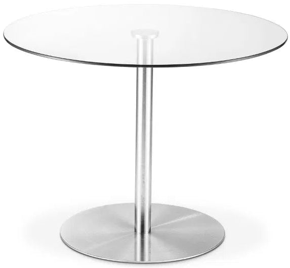 Milan Round Top Pedestal Dining Table - Julian Bowen