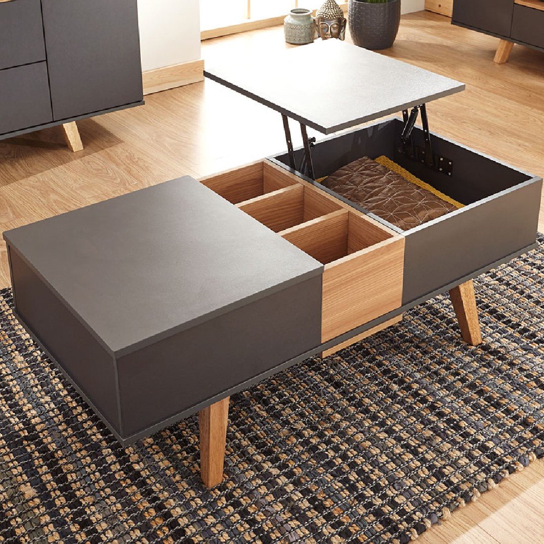 Modena Double Lift Top Coffee Table - GFW
