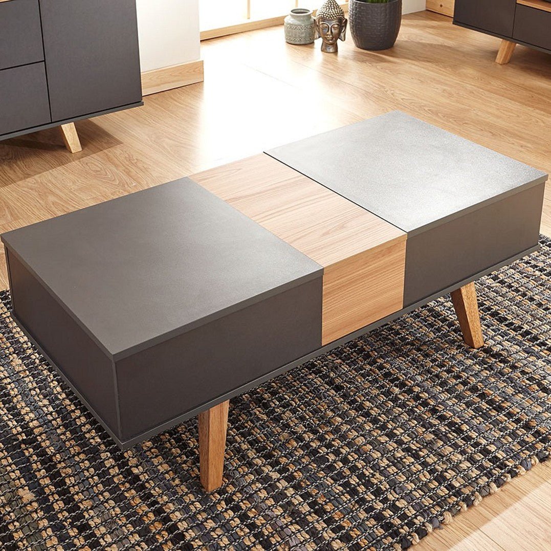 Modena Double Lift Top Coffee Table - GFW