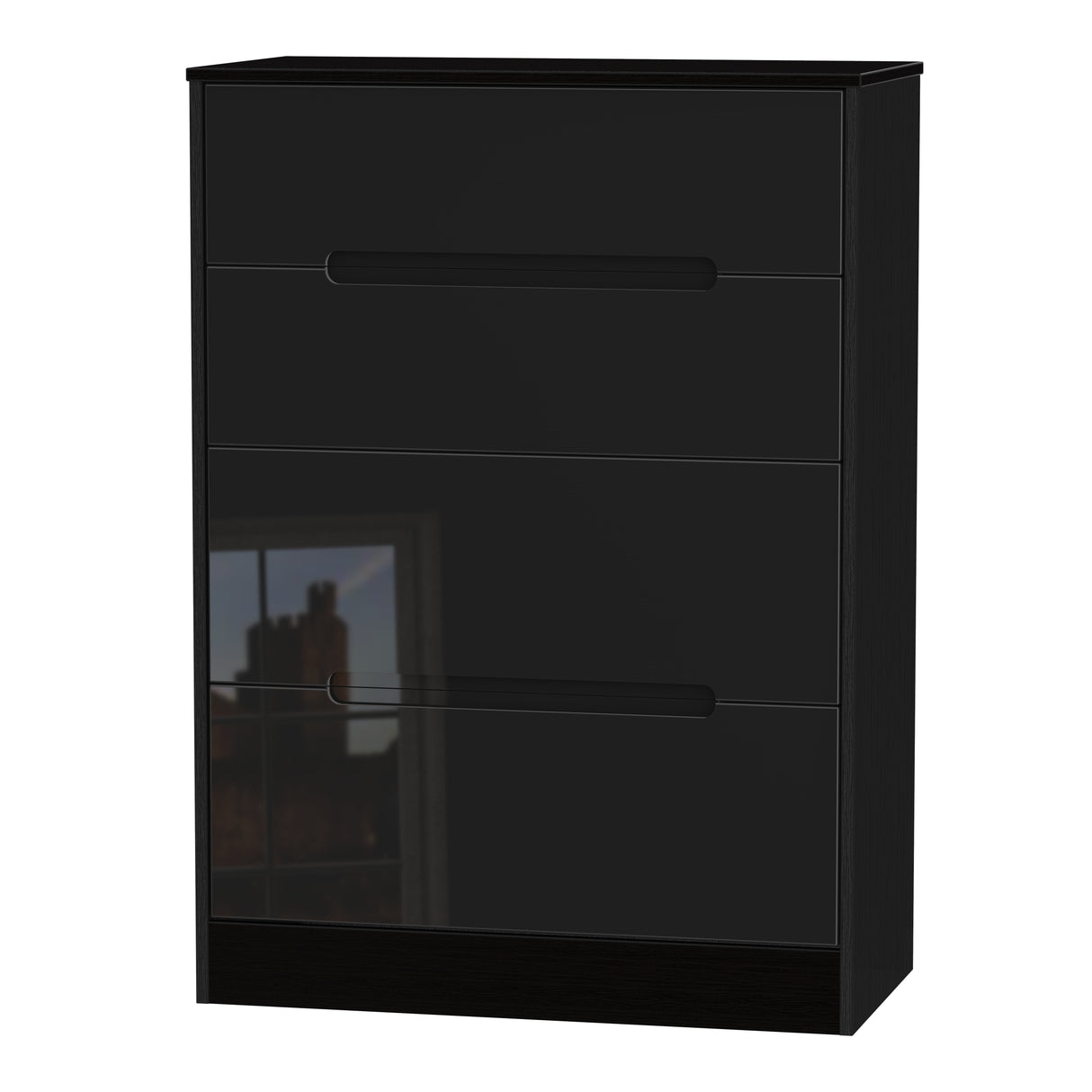 Monaco 4 Drawer Deep Chest - Welcome Furniture