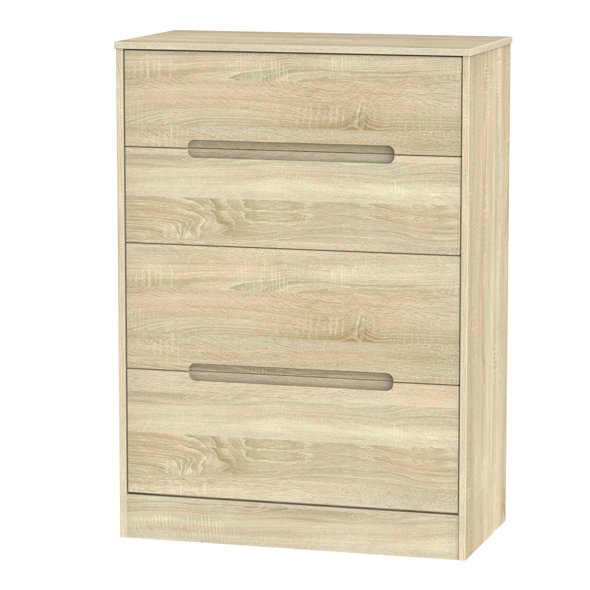 Monaco 4 Drawer Deep Chest - Welcome Furniture