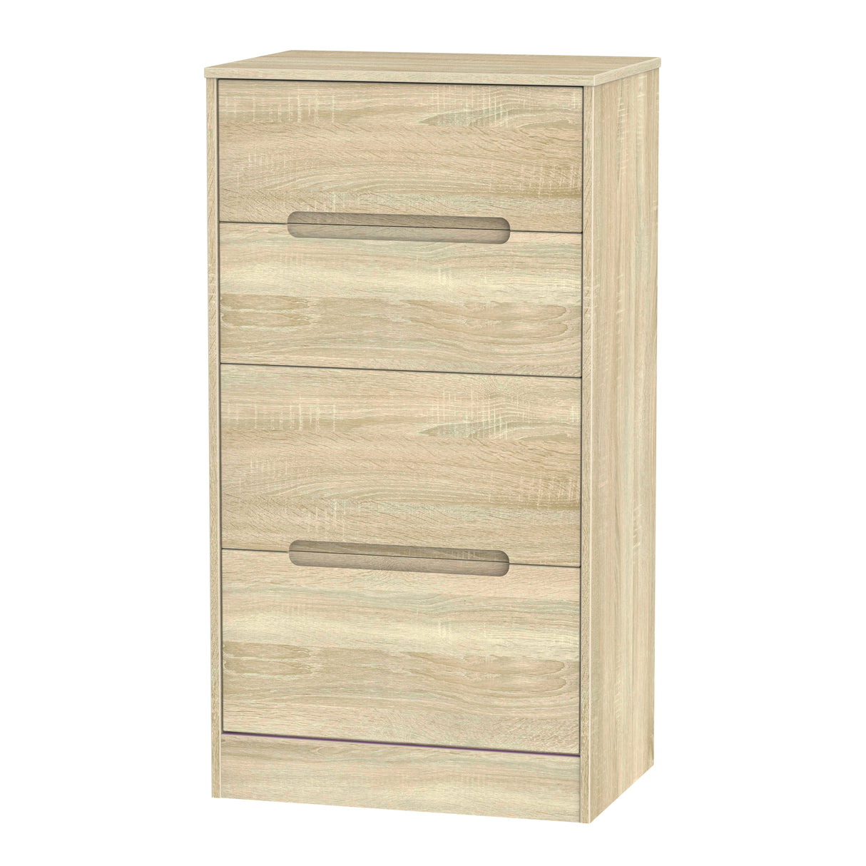 Monaco 4 Drawer Deep Midi Chest - Welcome Furniture