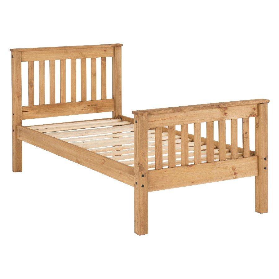 Monaco High Foot End Bed Frame - Seconique