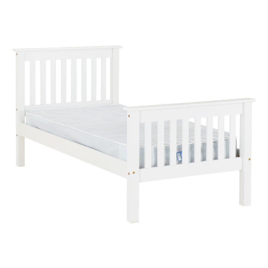 Monaco High Foot End Bed Frame - Seconique