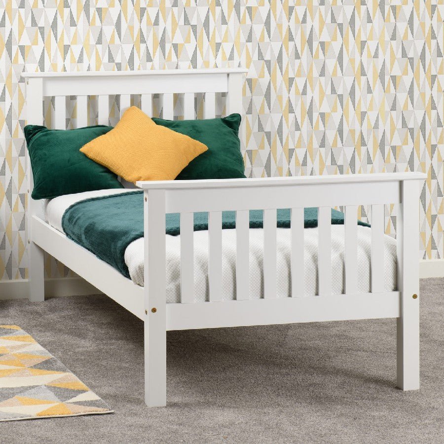 Monaco High Foot End Bed Frame - Seconique