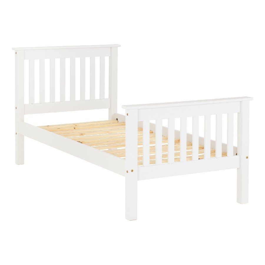 Monaco High Foot End Bed Frame - Seconique