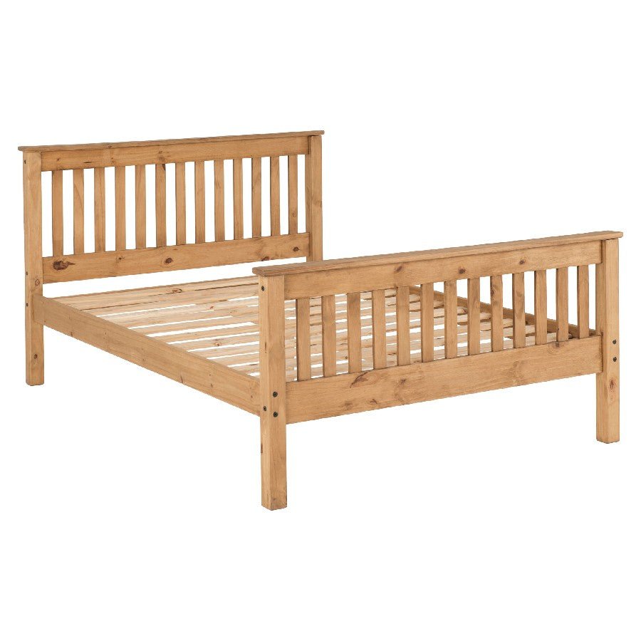 Monaco High Foot End Bed Frame - Seconique