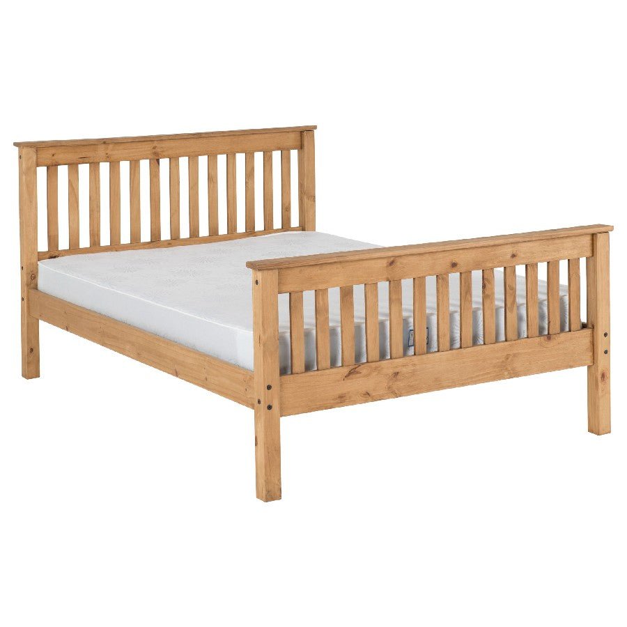 Monaco High Foot End Bed Frame - Seconique