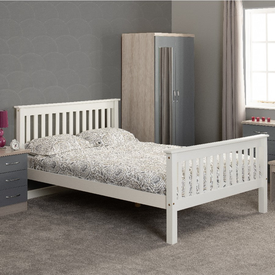 Monaco High Foot End Bed Frame - Seconique