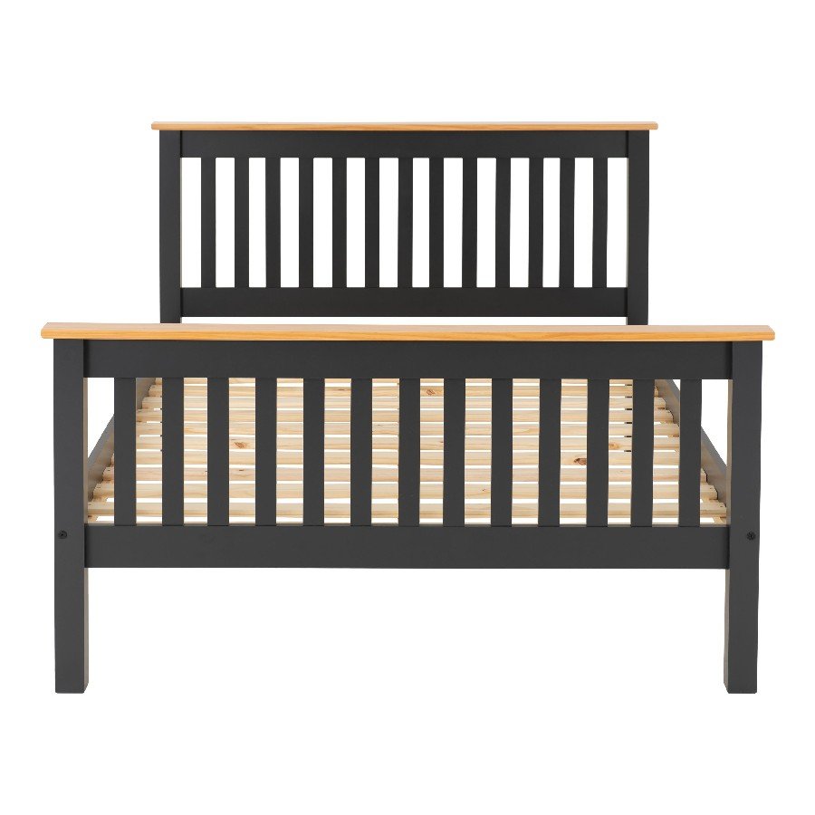 Monaco High Foot End Bed Frame - Seconique