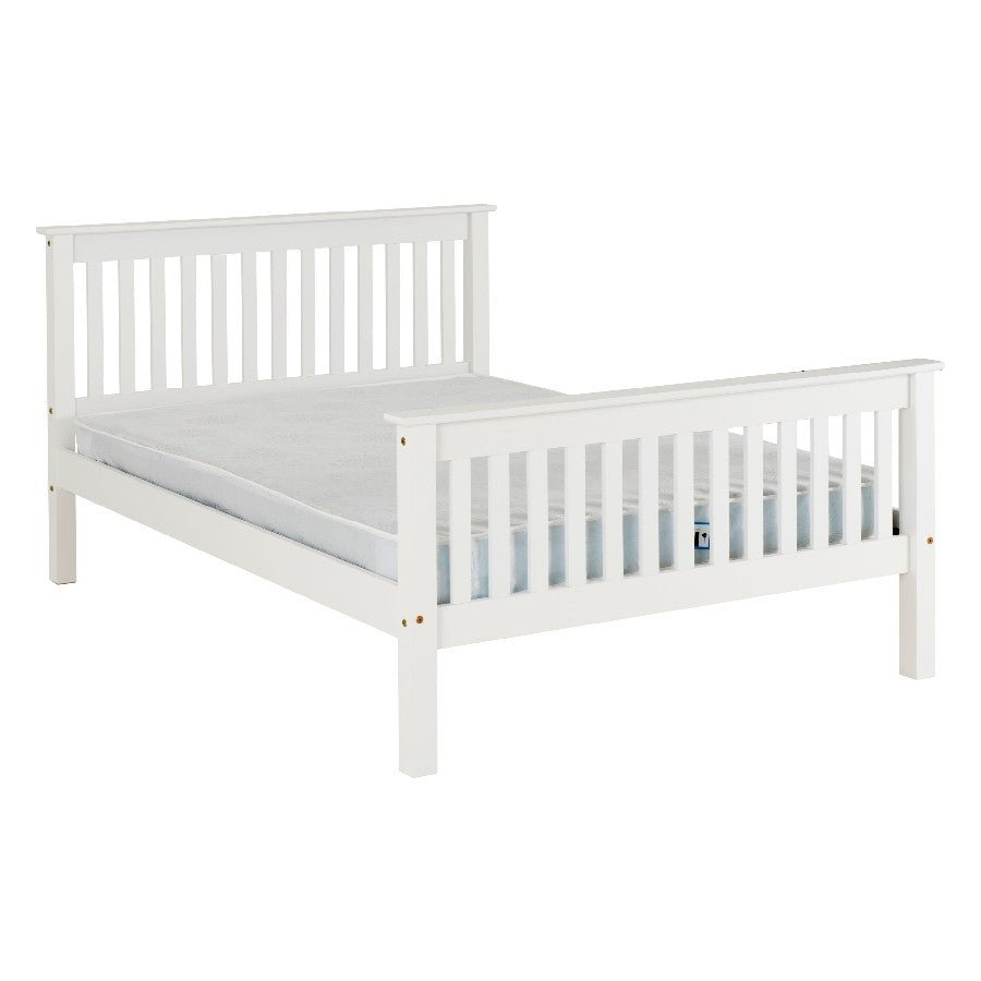 Monaco High Foot End Bed Frame - Seconique