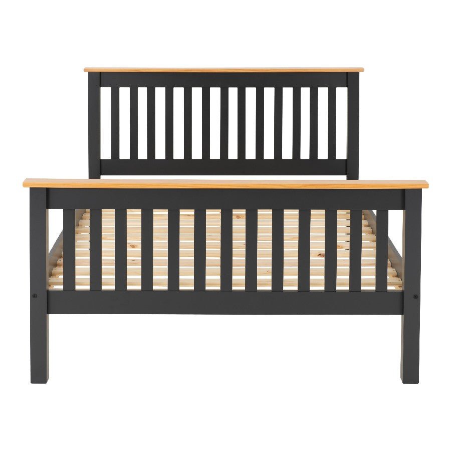 Monaco High Foot End Bed Frame - Seconique