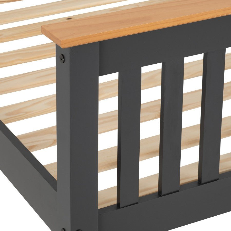 Monaco High Foot End Bed Frame - Seconique