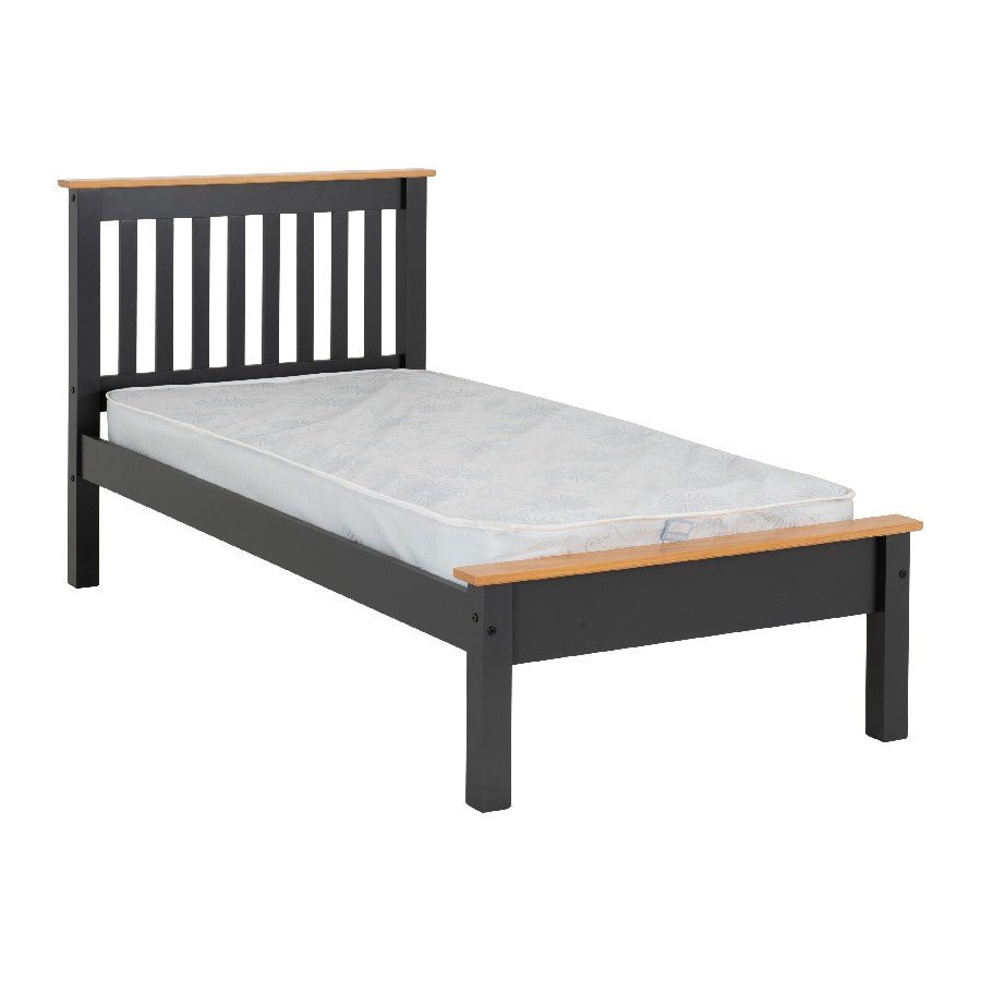 Monaco Low Foot End Bed Frame - Seconique
