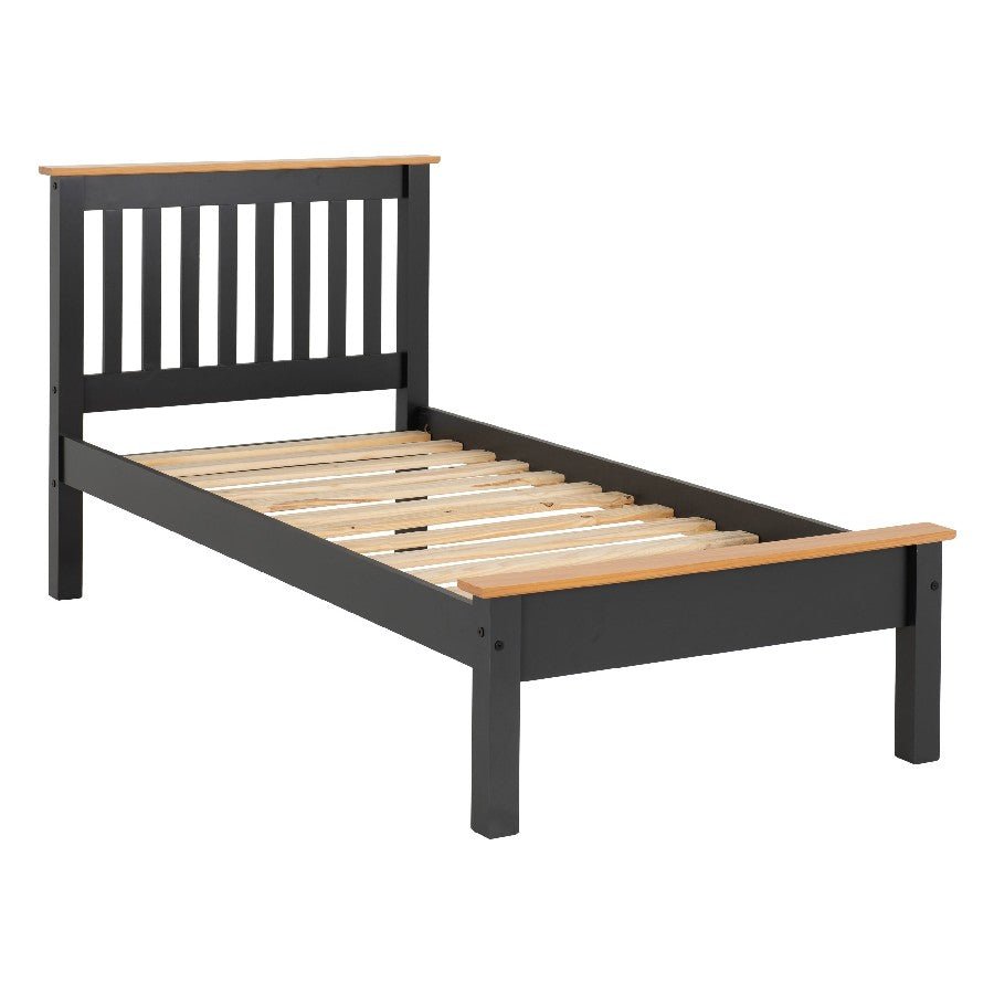 Monaco Low Foot End Bed Frame - Seconique