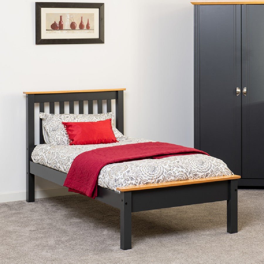 Monaco Low Foot End Bed Frame - Seconique