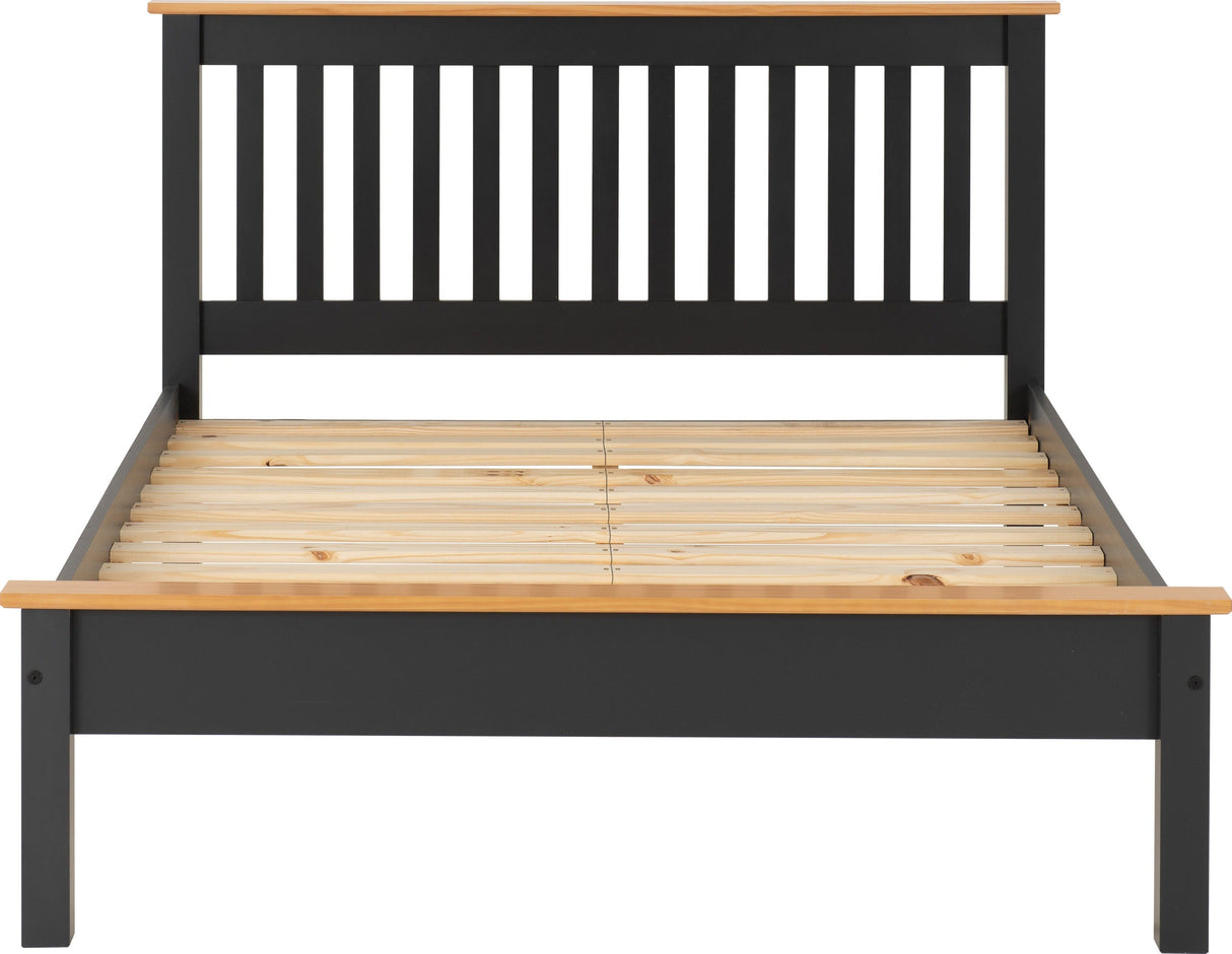 Monaco Low Foot End Bed Frame - Seconique
