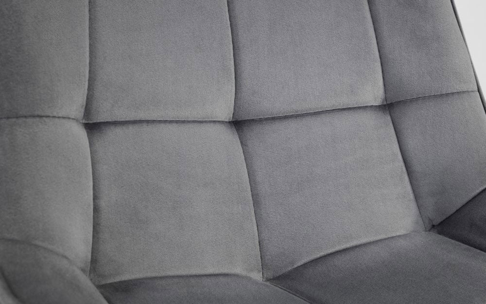 Montero Round Table & 4 Hadid Dining Chairs - Julian Bowen