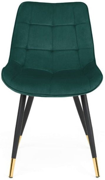 Montero Round Table & 4 Hadid Dining Chairs - Julian Bowen