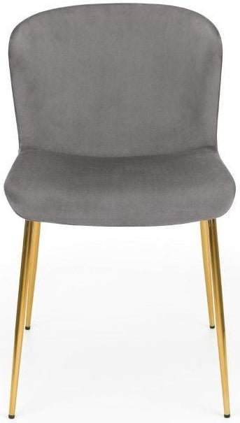 Montero Round Table & 4 Harper Chairs - Julian Bowen