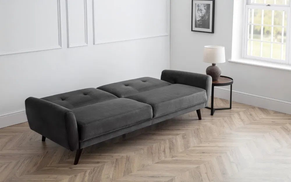 Monza Fabric Sofa Bed - Julian Bowen