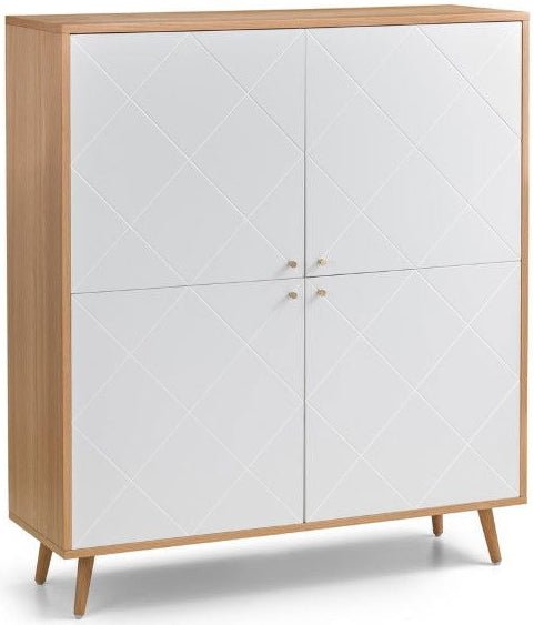 Moritz 4 Door Cabinet - Julian Bowen