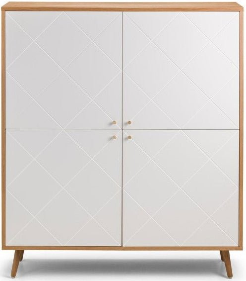 Moritz 4 Door Cabinet - Julian Bowen
