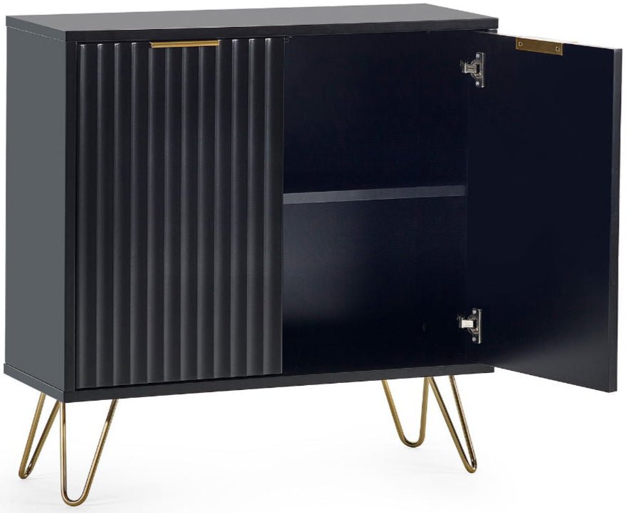 Murano 2 Door Compact Sideboard - Julian Bowen