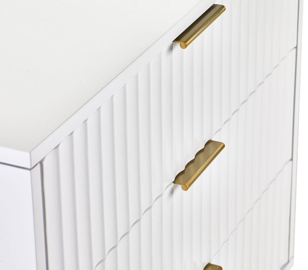 Murano 3 Drawer Chest - Julian Bowen