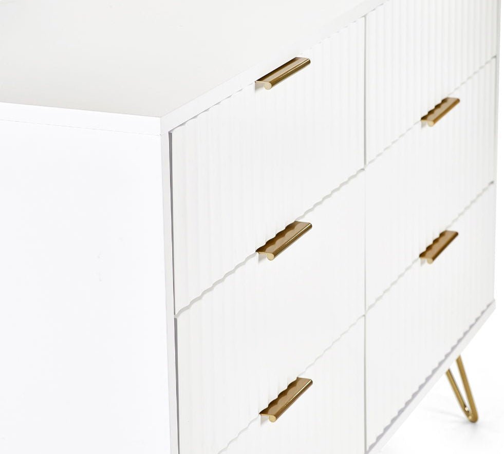 Murano 6 Drawer Chest - Julian Bowen