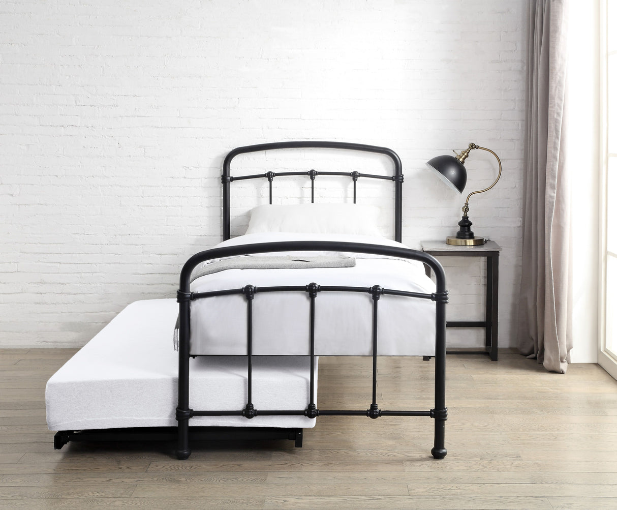 Mostyn Metal Guest Bed with Pull-Out