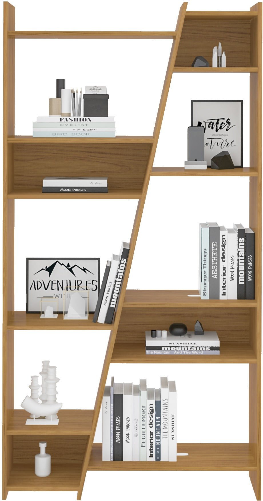 Naples Tall Bookcase - Seconique