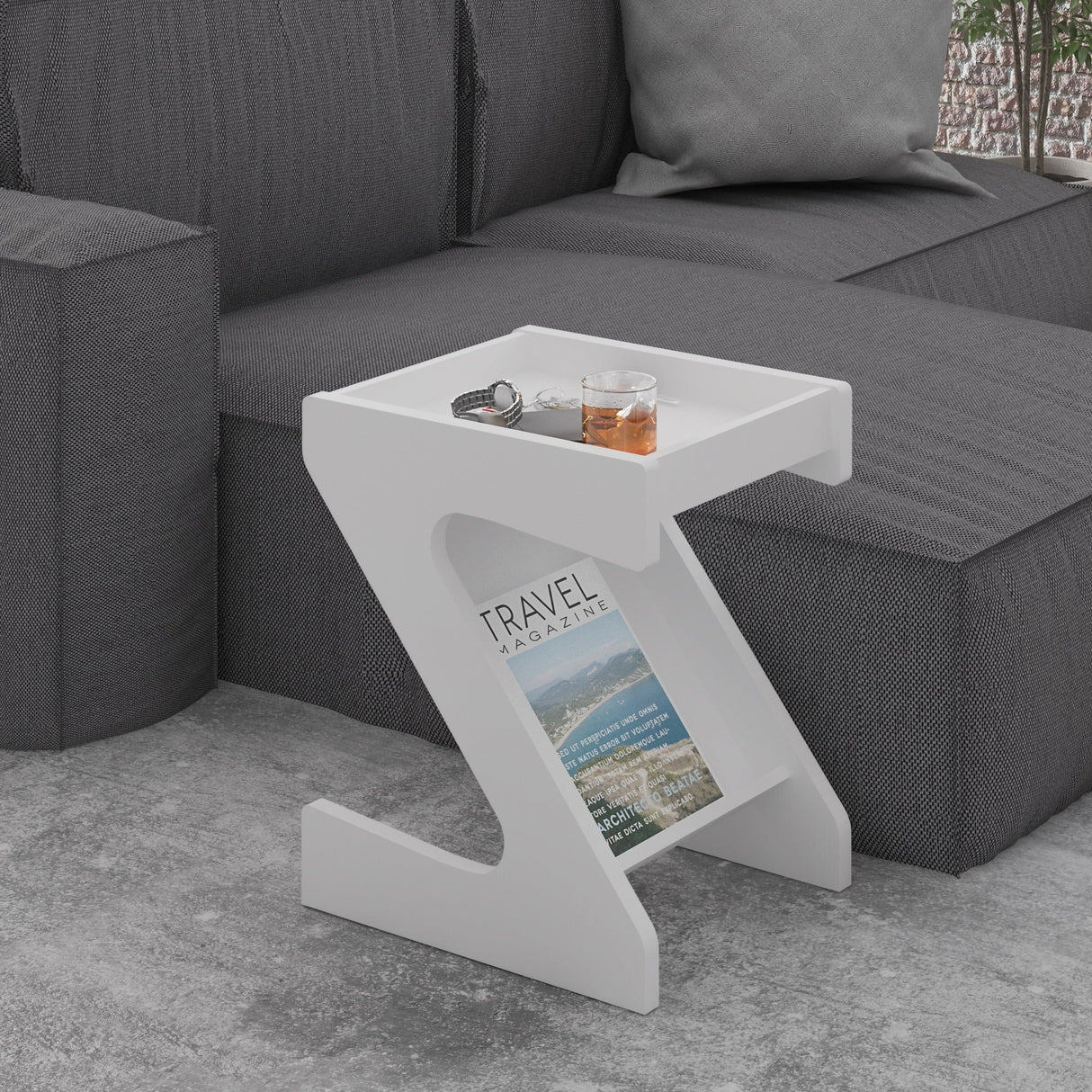 Naples Z Side Table - Seconique