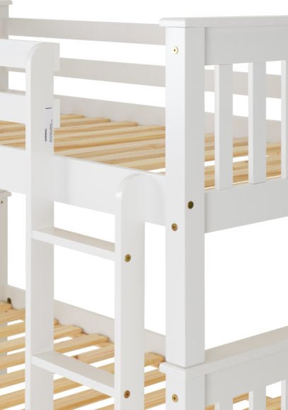 Neptune Single Bunk Bed 3ft - Seconique