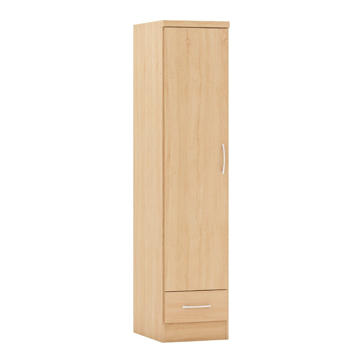 Nevada 1 Door 1 Drawer Wardrobe - Seconique