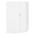 Nevada 2 Door Corner Wardrobe - Seconique